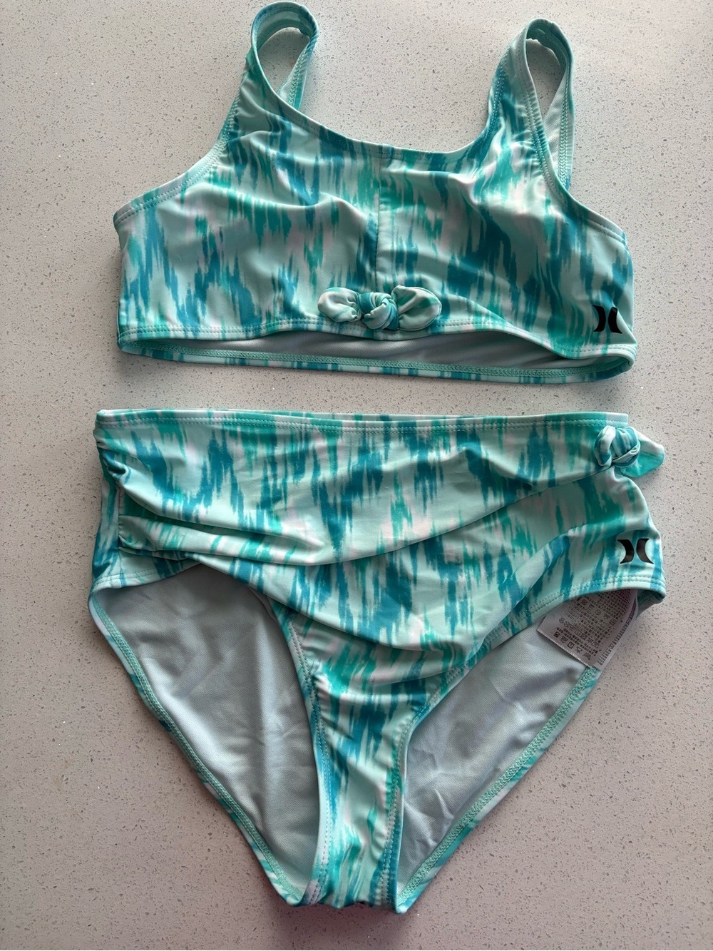 Hurley high waisted girls Two-Piece Swimsuit